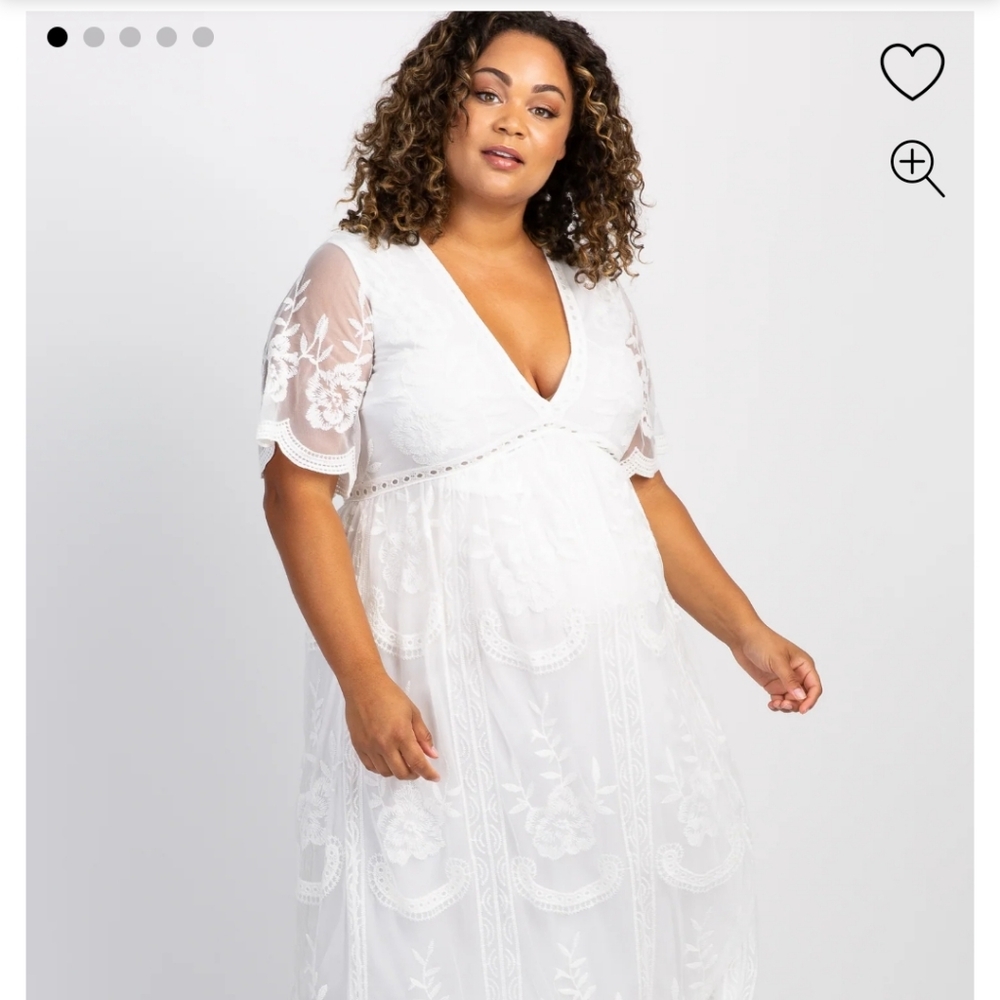 Pink Blush Maternity Dress